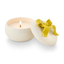 Oleander Oak Bow Ceramic Candle