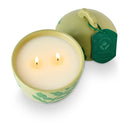Jungle Green Magnolia Lidded Ceramic Candle