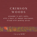 Crimson Woods Vanity Tin Candle
