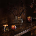 Midnight Pumpkin Large Boxed Crackle Glass Candle - Illume Candles - 46284058000