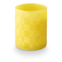 Lemongrass & Lime Leaves Textured Glass Candle