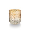 Winter White Small Radiant Glass Candle